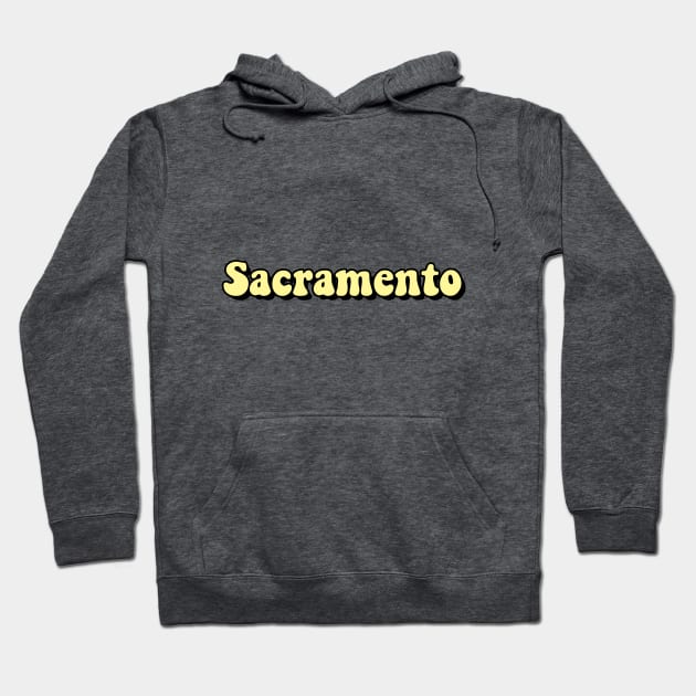 Sacramento Yella Hoodie by AdventureFinder